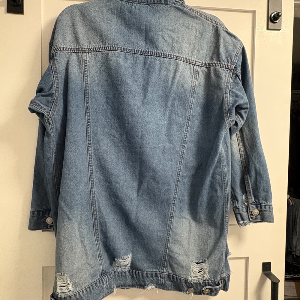 Distressed Denim Jacket - Picture 2 of 2